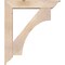 Ekena Millwork Westlake Traditional Smooth Bracket w/ Offset Brace, Douglas Fir, 7 1/2"W x 38"D x 44"H BKT0806X38X44WTL01SDF - alternate 2